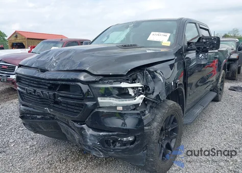 2021 Ram 1500 Laramie 4X4 5'7 Box from USA, damaged, VIN 1C6SRFJT5MN732344